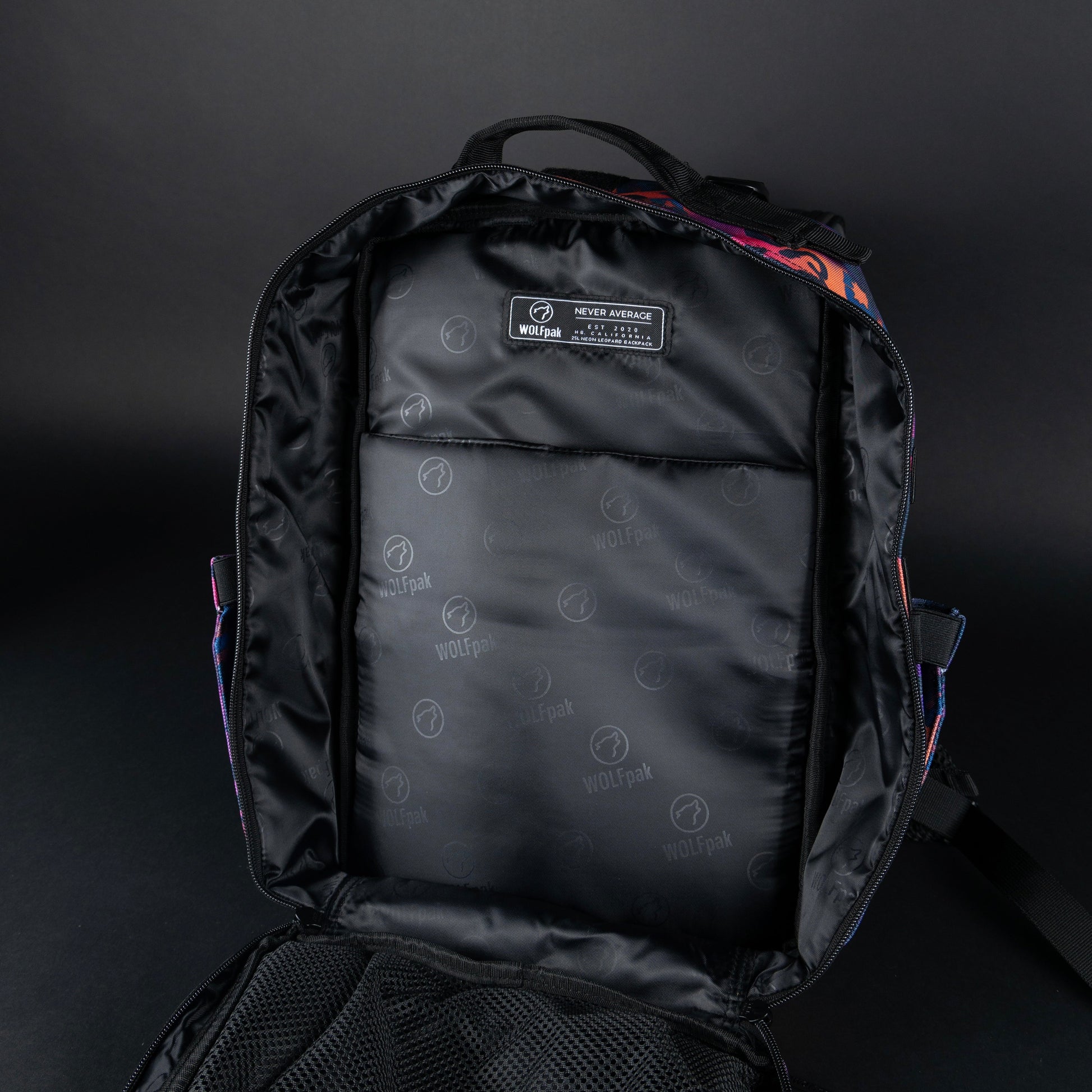 25L Backpack Neon Leopard