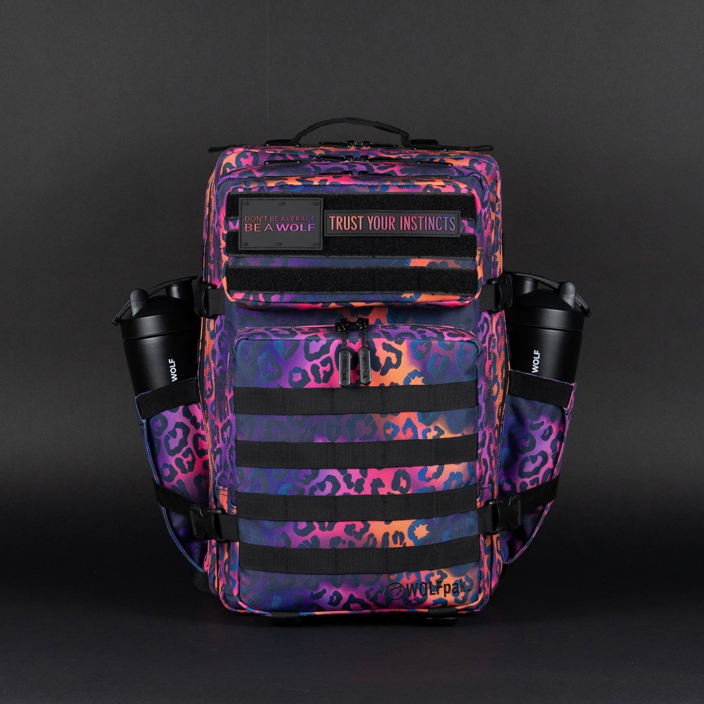 45L Backpack Neon Leopard