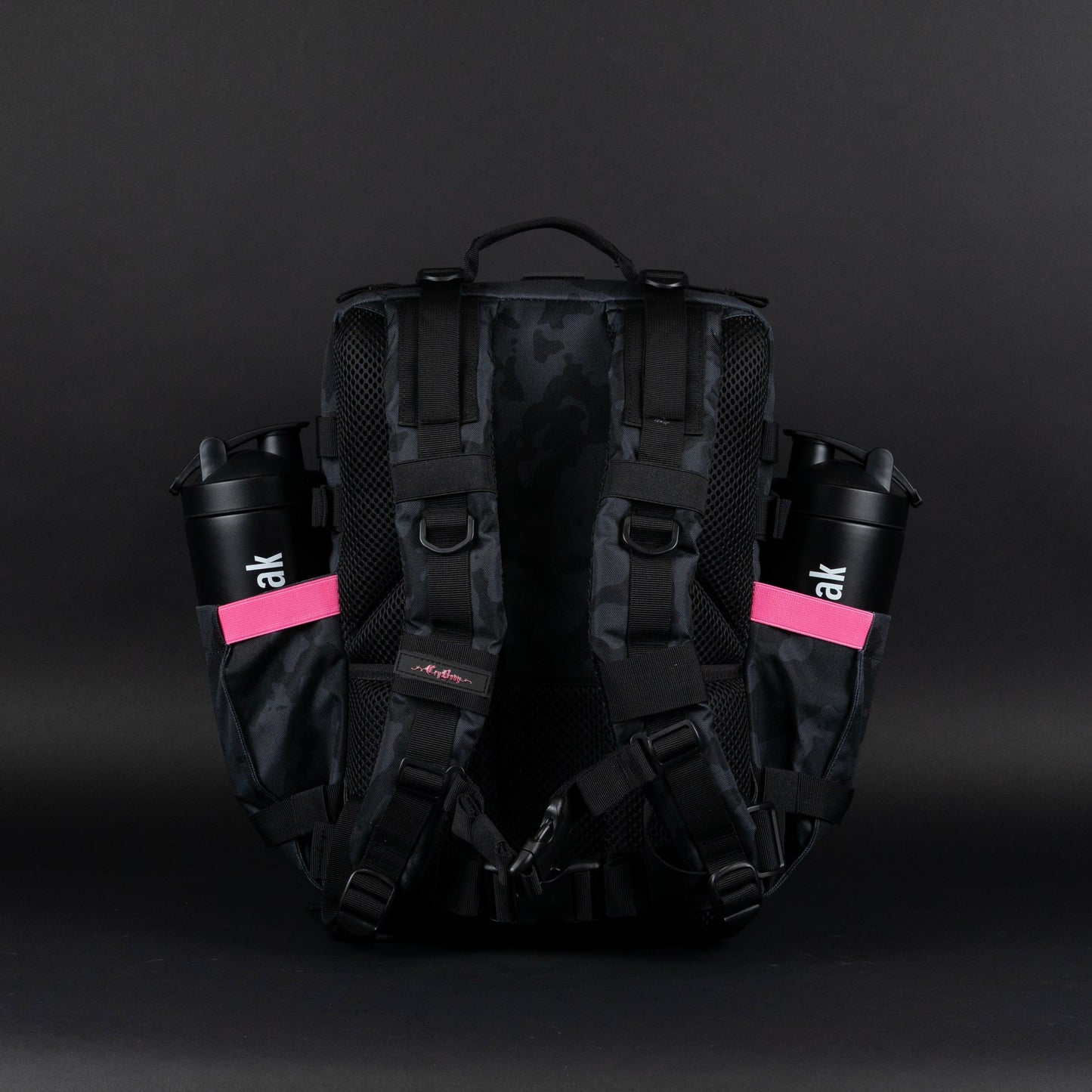 35L Backpack Black Hearts