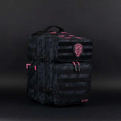 35L Backpack Black Hearts