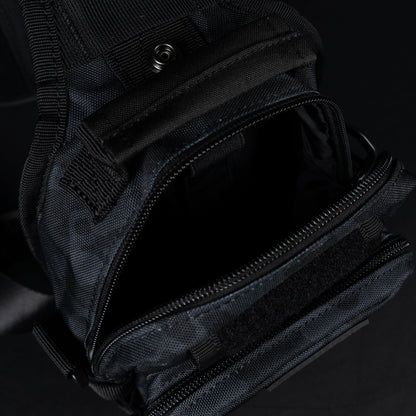 4L Mini Tactical Sling Bag Black Hearts