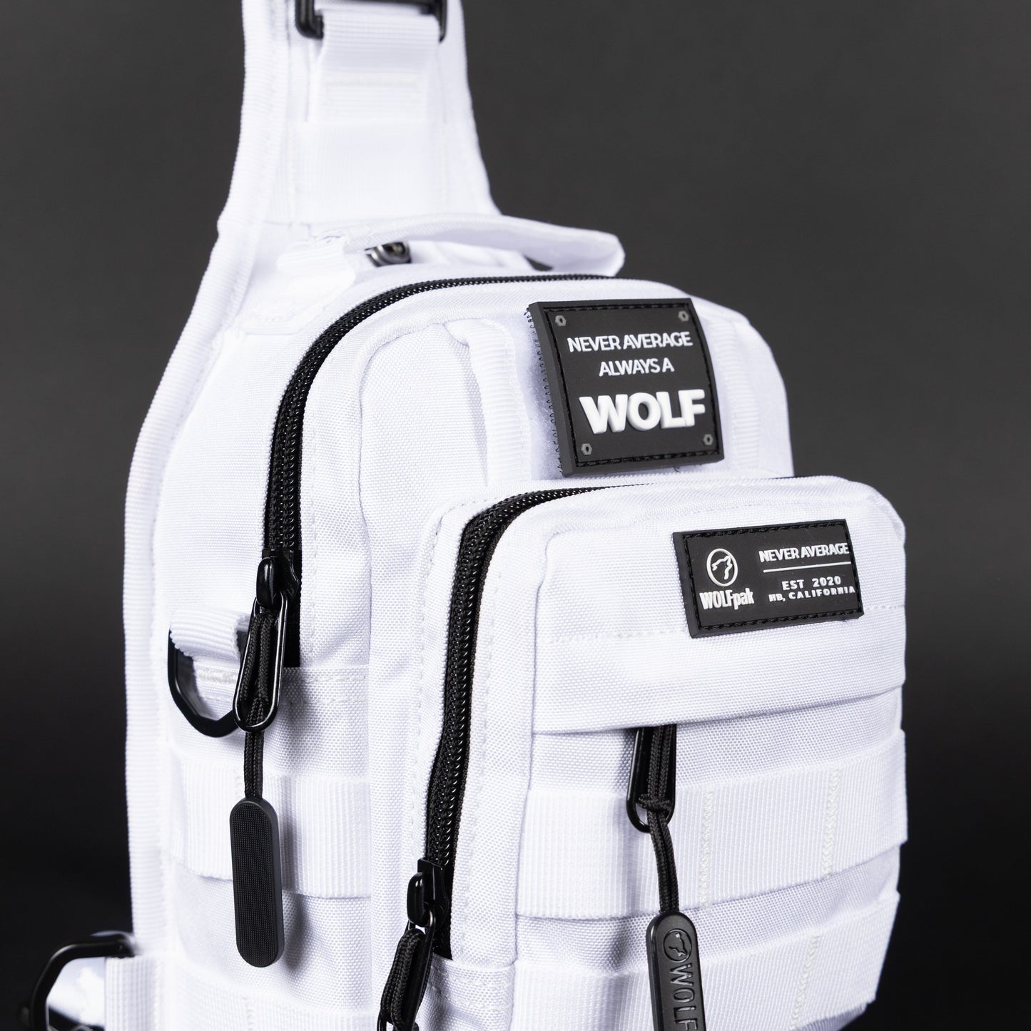 4L Mini Tactical Sling Bag Polar White