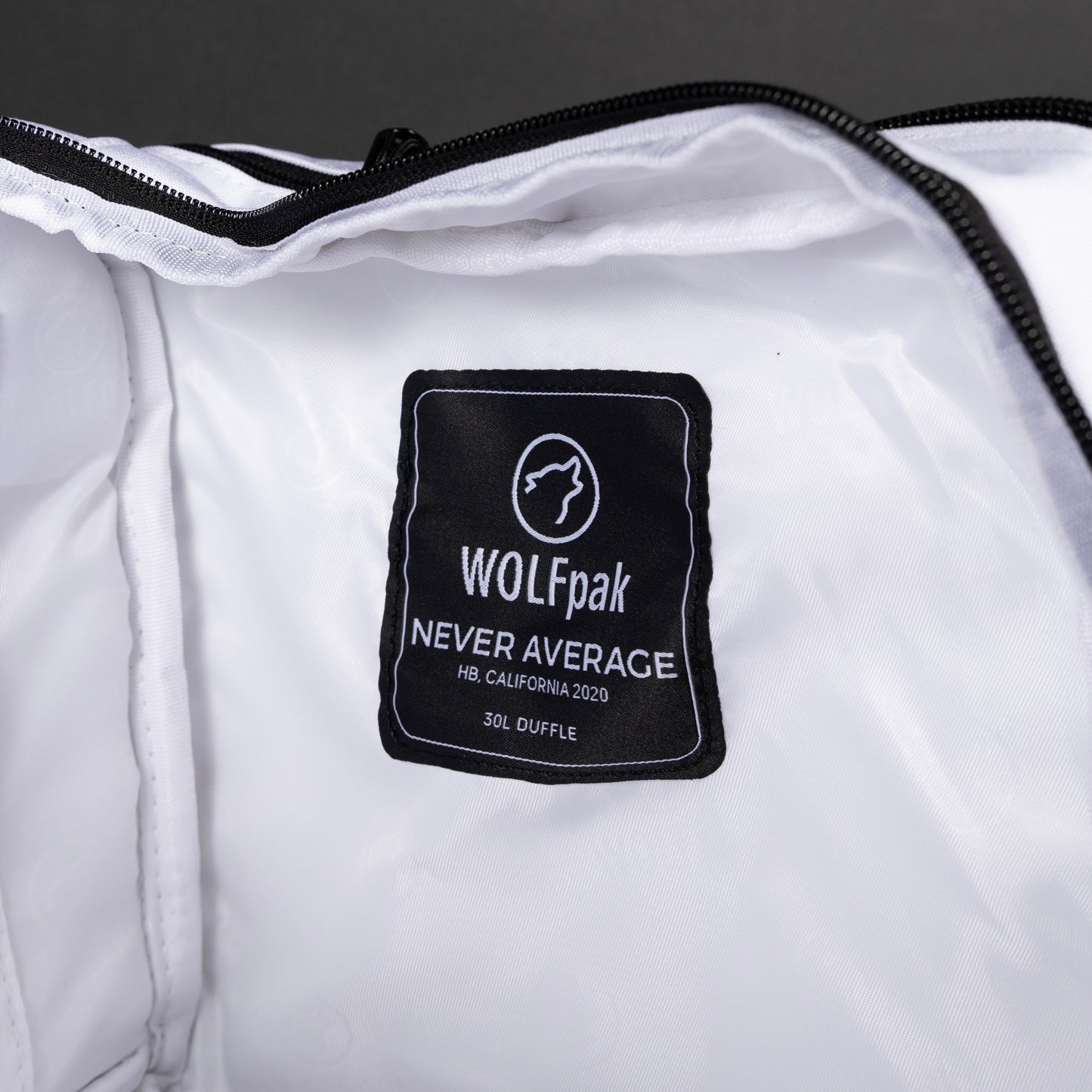 30L Perfect Duffle Bag Polar White