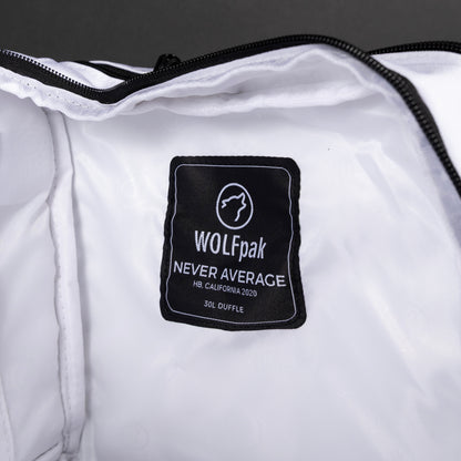 30L Perfect Duffle Bag Polar White