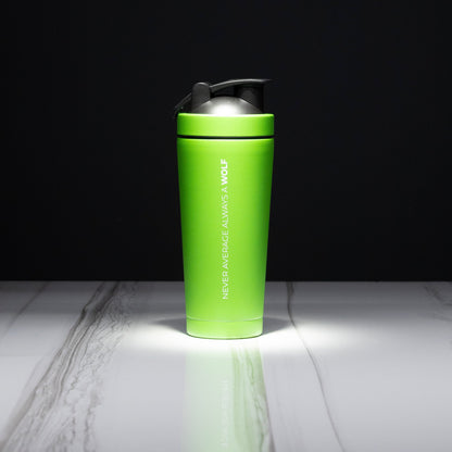 Green With White Shaker
