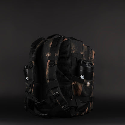 45L Backpack Black Steampunk