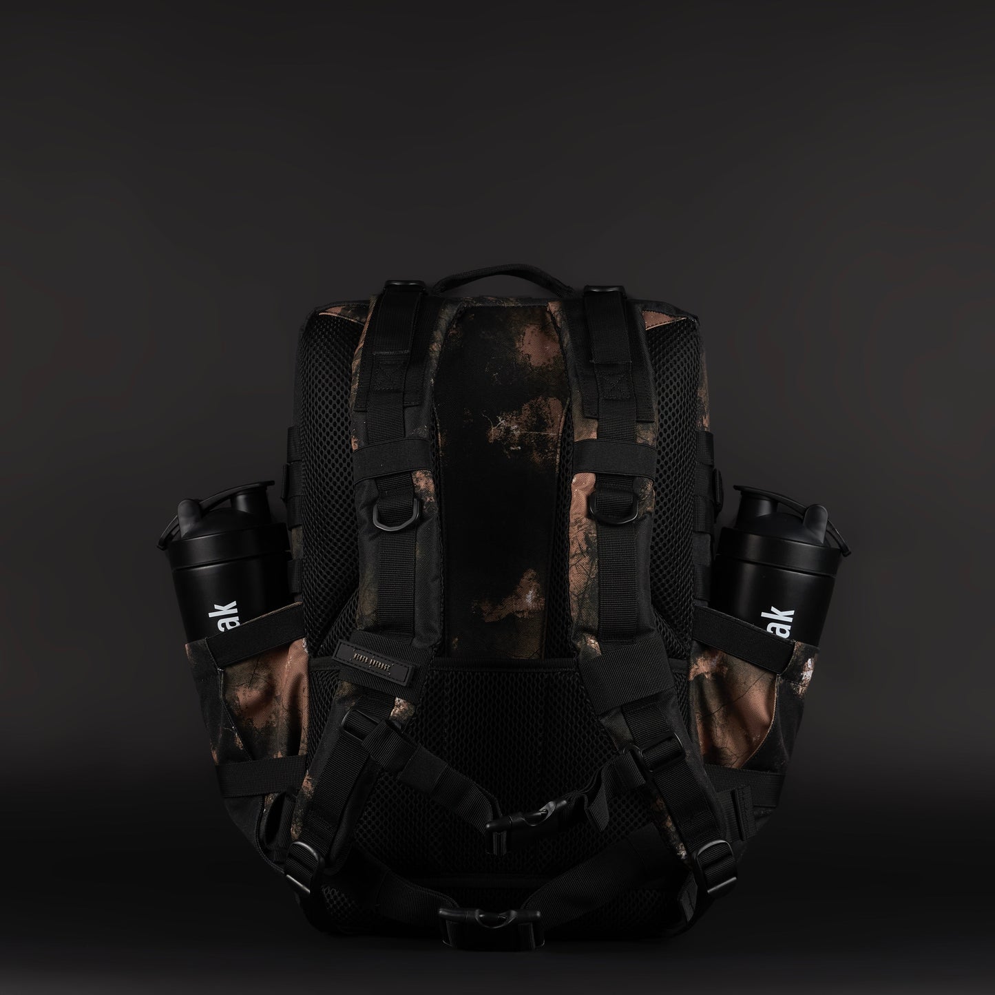 45L Backpack Black Steampunk