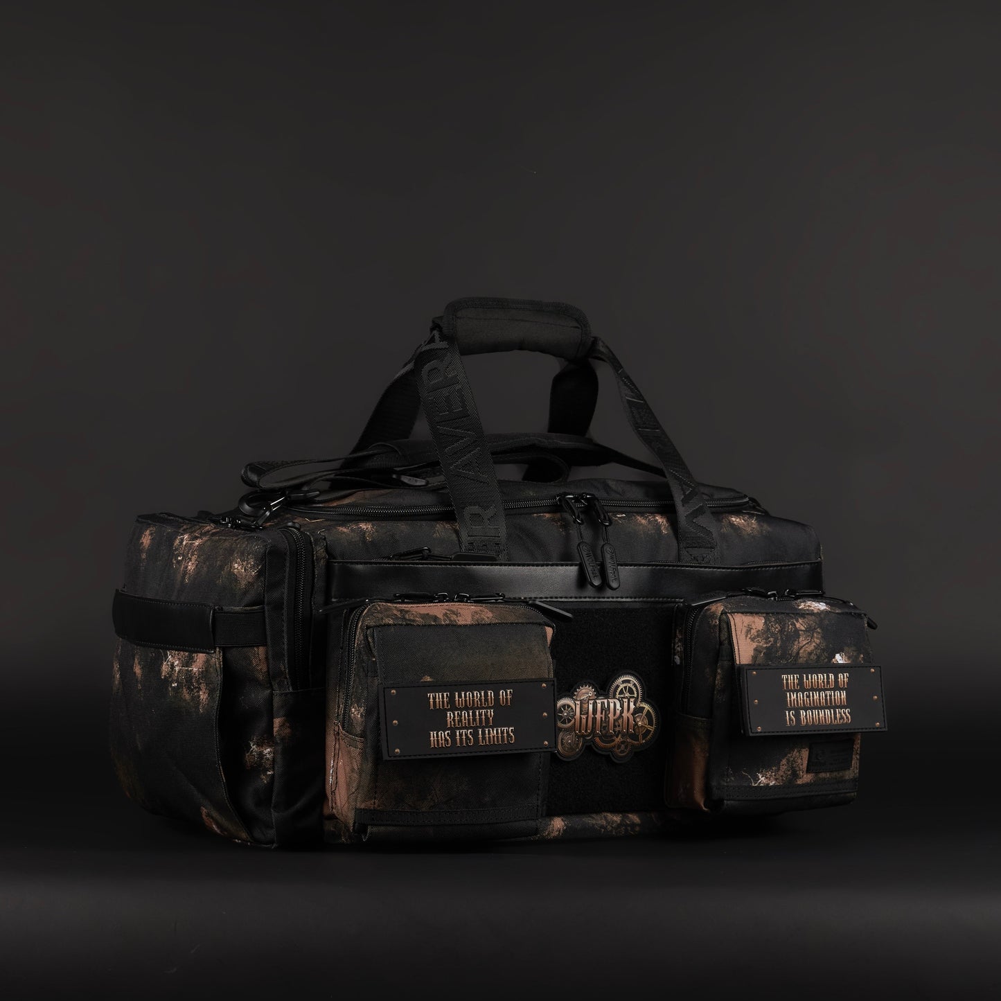 30L Perfect Duffle Bag Steampunk