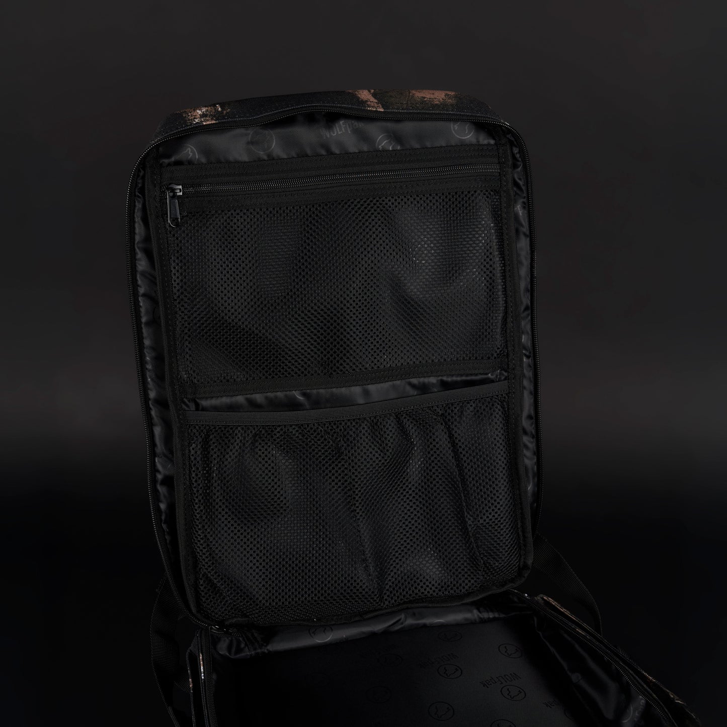 45L Backpack Black Steampunk