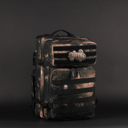 45L Backpack Black Steampunk