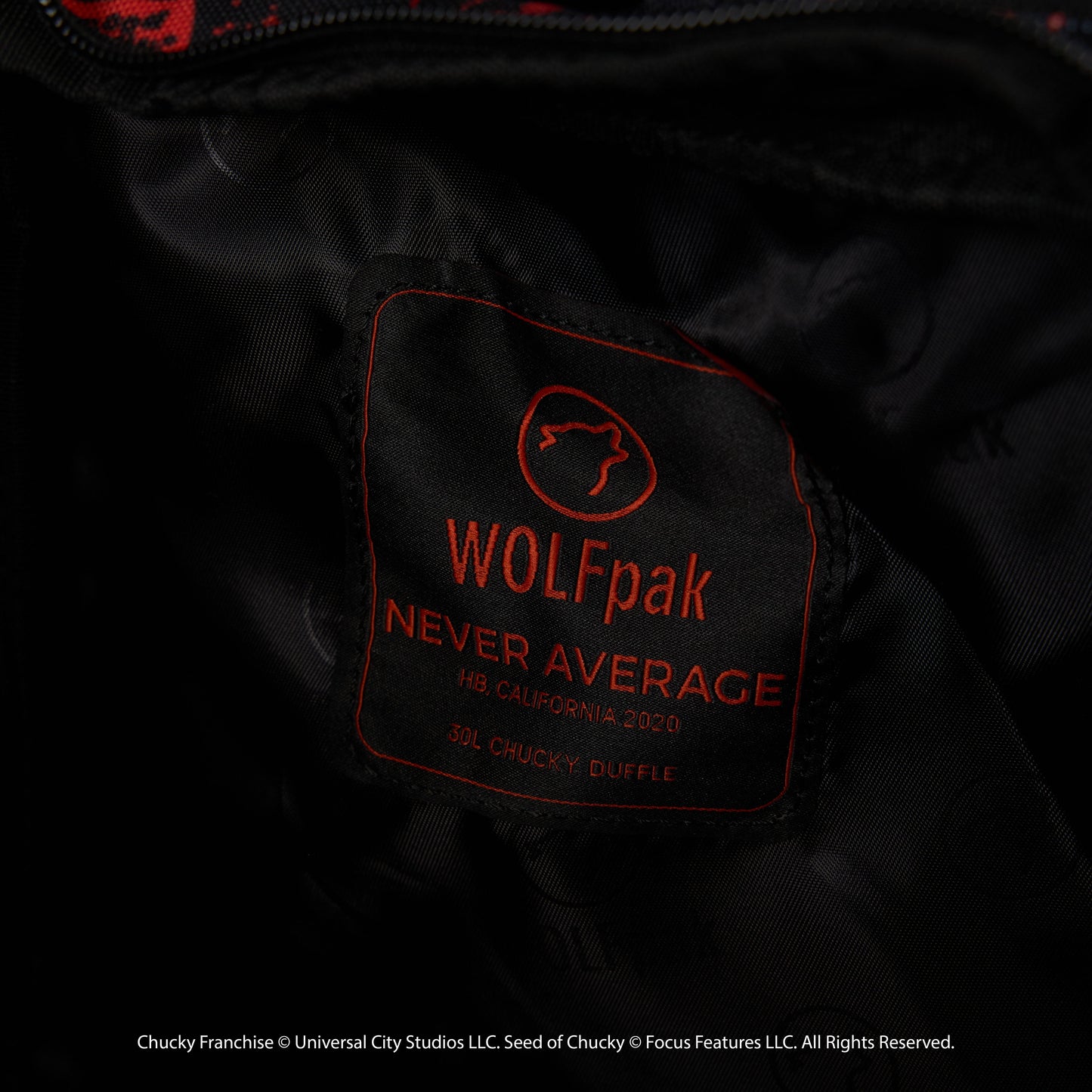 30L Perfect Duffle Bag Chucky (PRE SALE)
