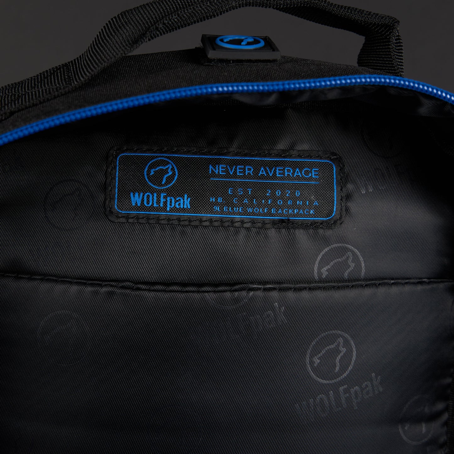 9L Backpack Mini Blue Wolf