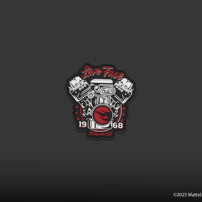 Hot Wheels Live Fast Patch