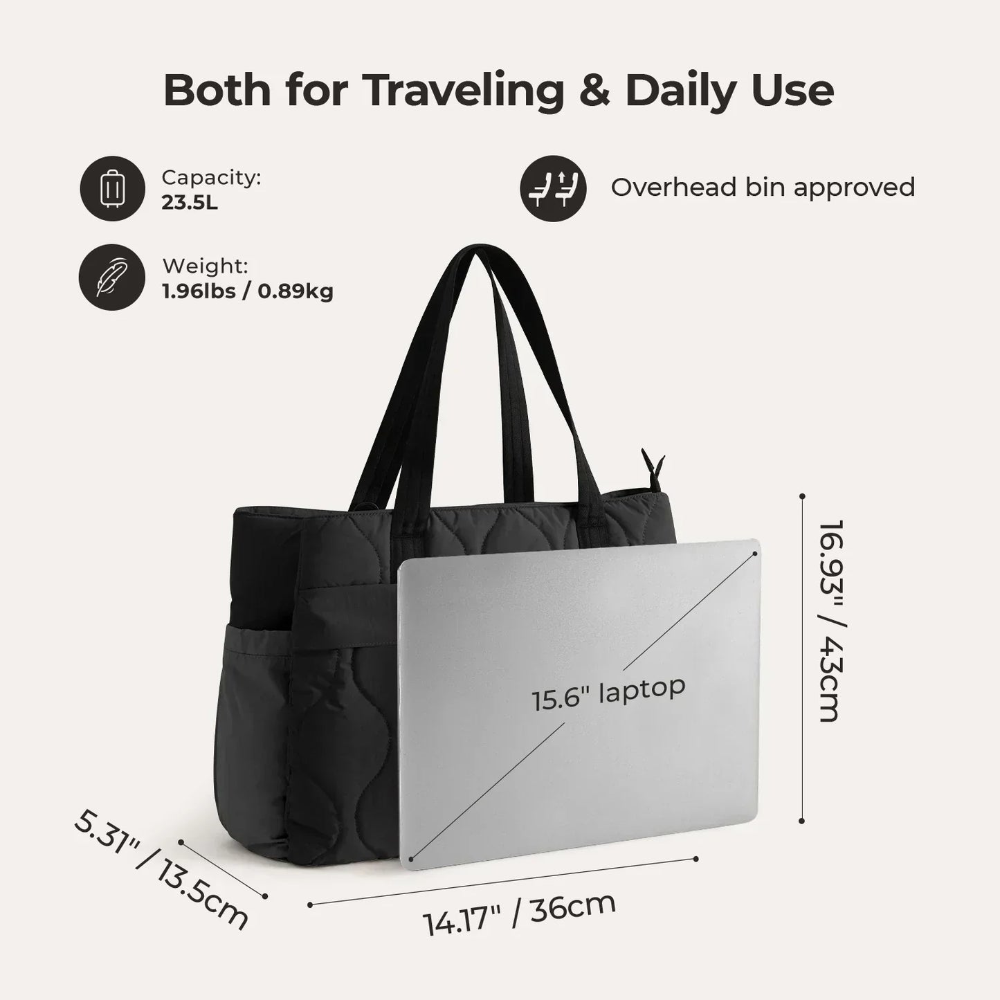 Paz 23L Tote II