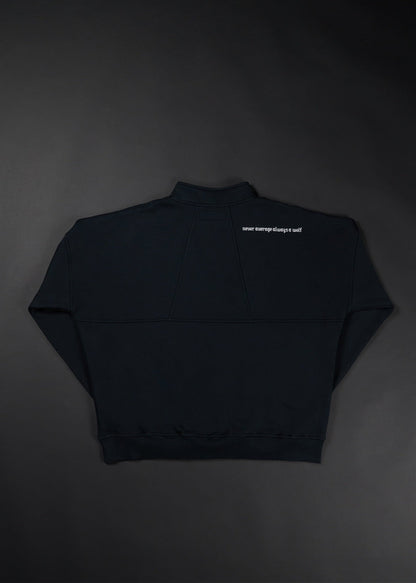 Gothic Black Quarter Zip (SALE)