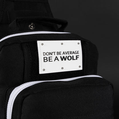 9L Tactical Sling Bag Alpha Black with White Accents