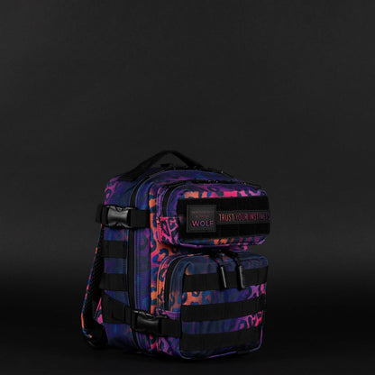 9L Backpack Mini Neon Leopard