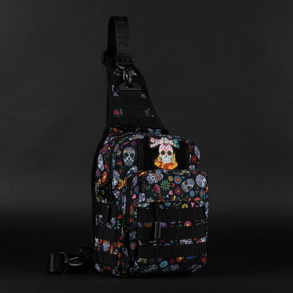 9L Tactical Sling Bag Day of the Dead