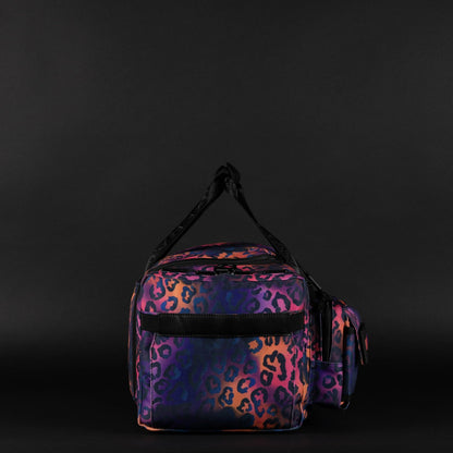 30L Perfect Duffle Bag Neon Leopard