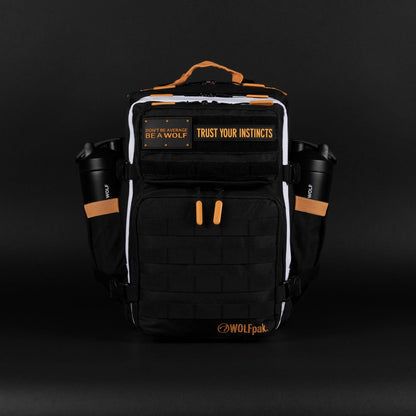 35L Meal Prep Management Backpack Orange Turbo