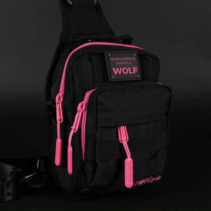 4L Mini Tactical Sling Bag Neon Pink
