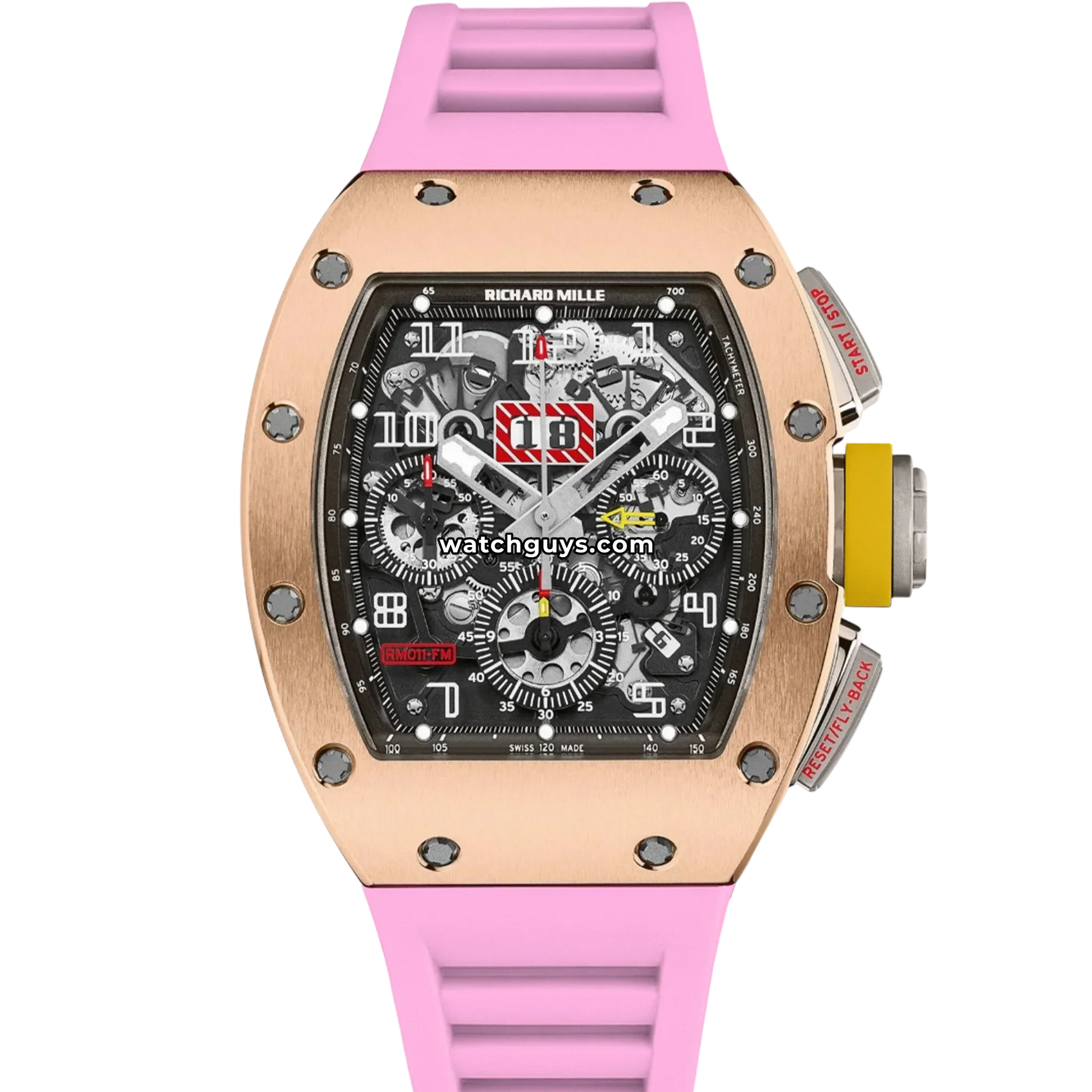 Richard Mille RM 011 Felipe Massa Chronograph Rose Gold