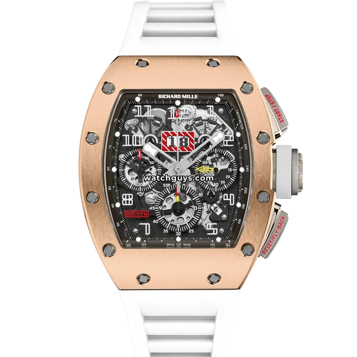 Richard Mille RM 011 Felipe Massa Chronograph Rose Gold