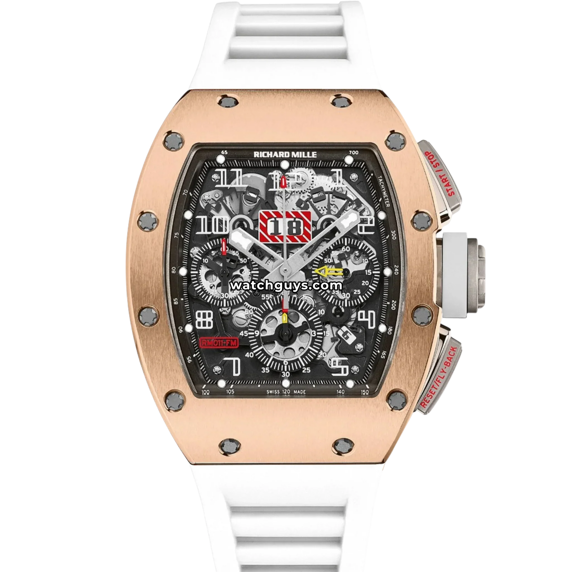Richard Mille RM 011 Felipe Massa Chronograph Rose Gold