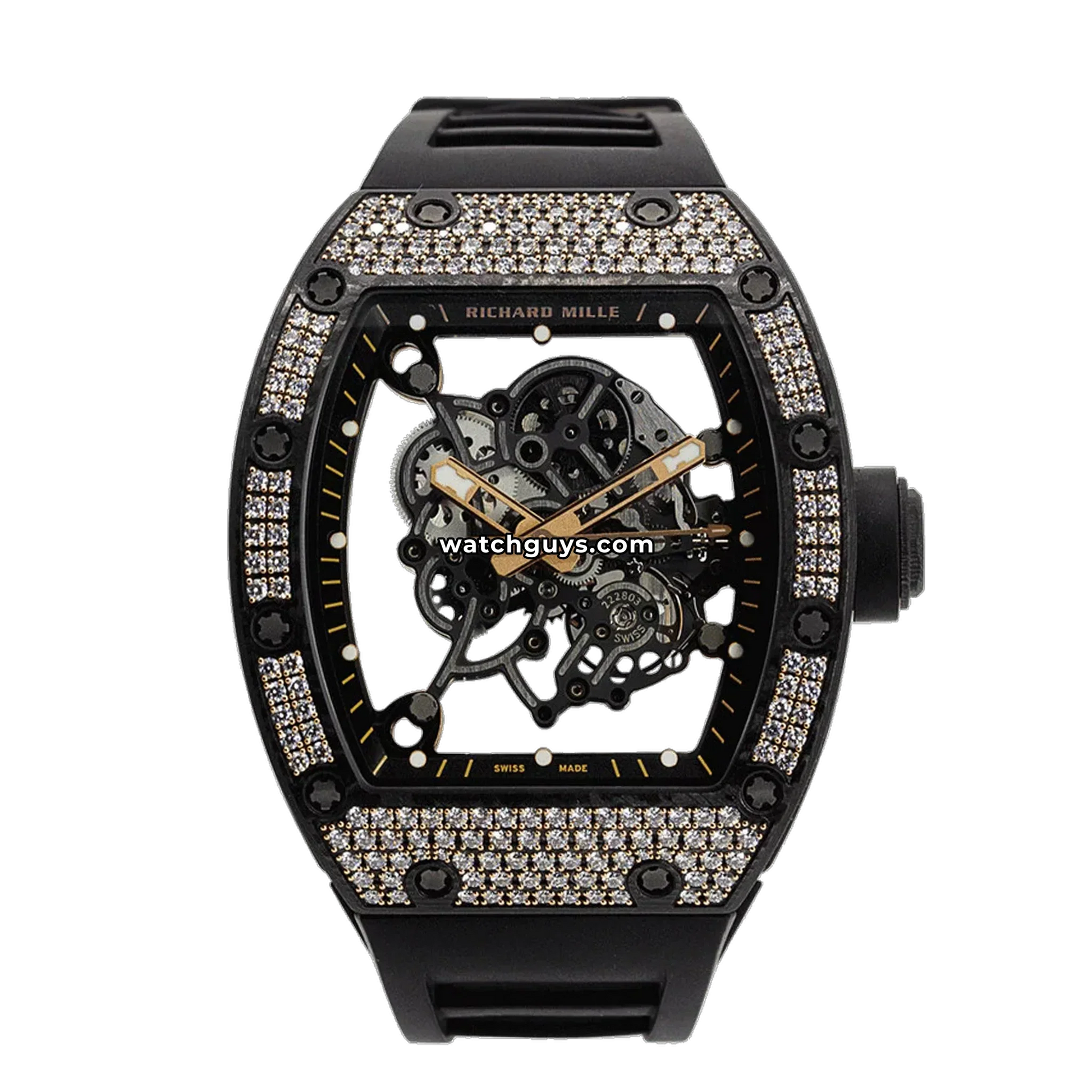 Richard Mille RM055 Bubba Watson Openworked Diamonds