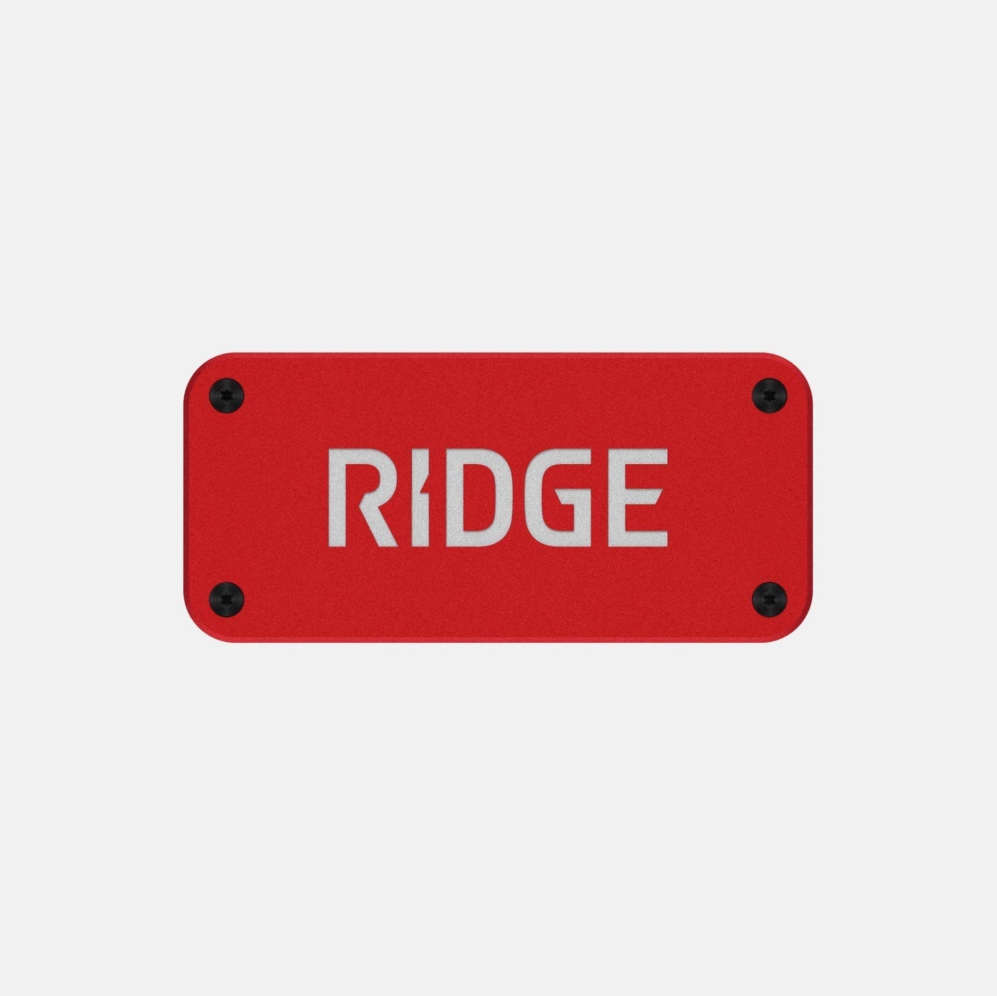 Personalized Logo Plate - Rodeo Red