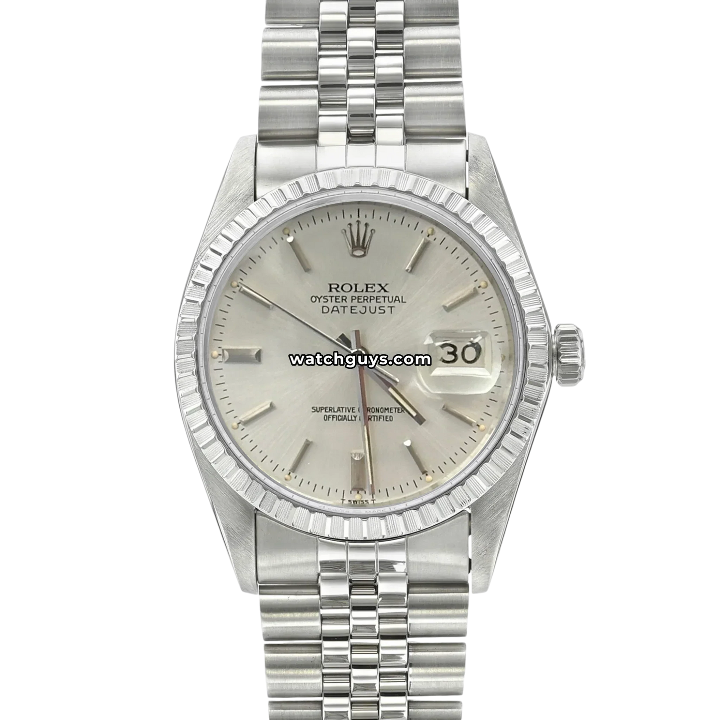 Rolex Datejust 16030 Silver Jubilee