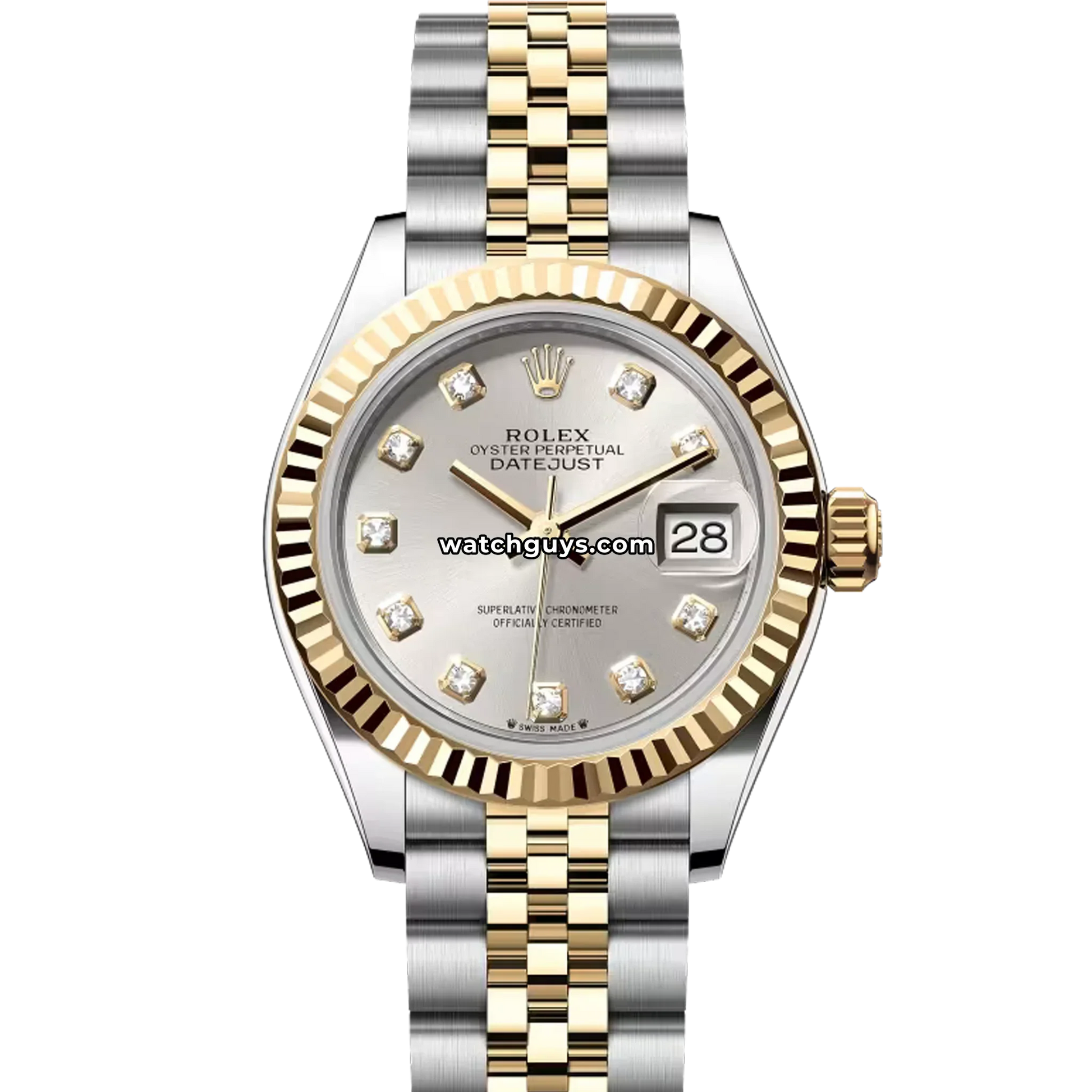 Rolex Datejust 279173 Silver Diamond Jubilee