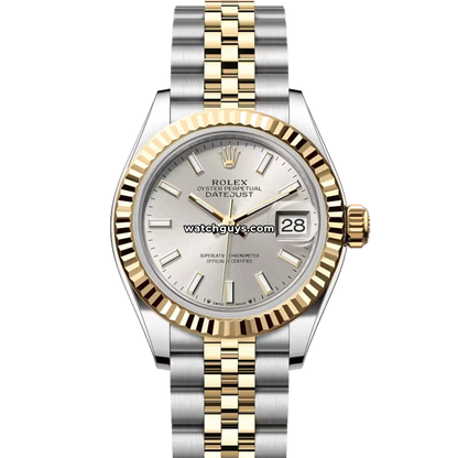 Rolex Datejust 279173 Silver Index Jubilee