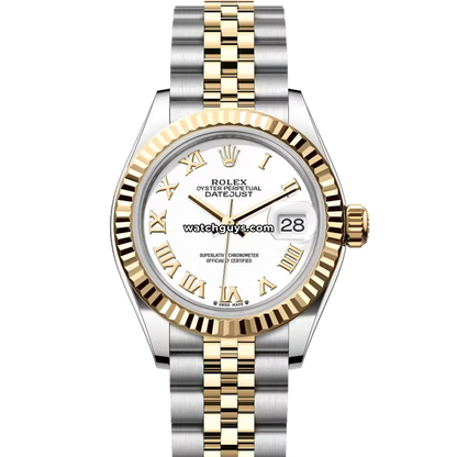 Rolex Datejust 279173 White Roman Jubilee