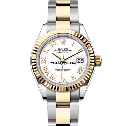 Rolex Datejust 279173 White Roman Two Tone