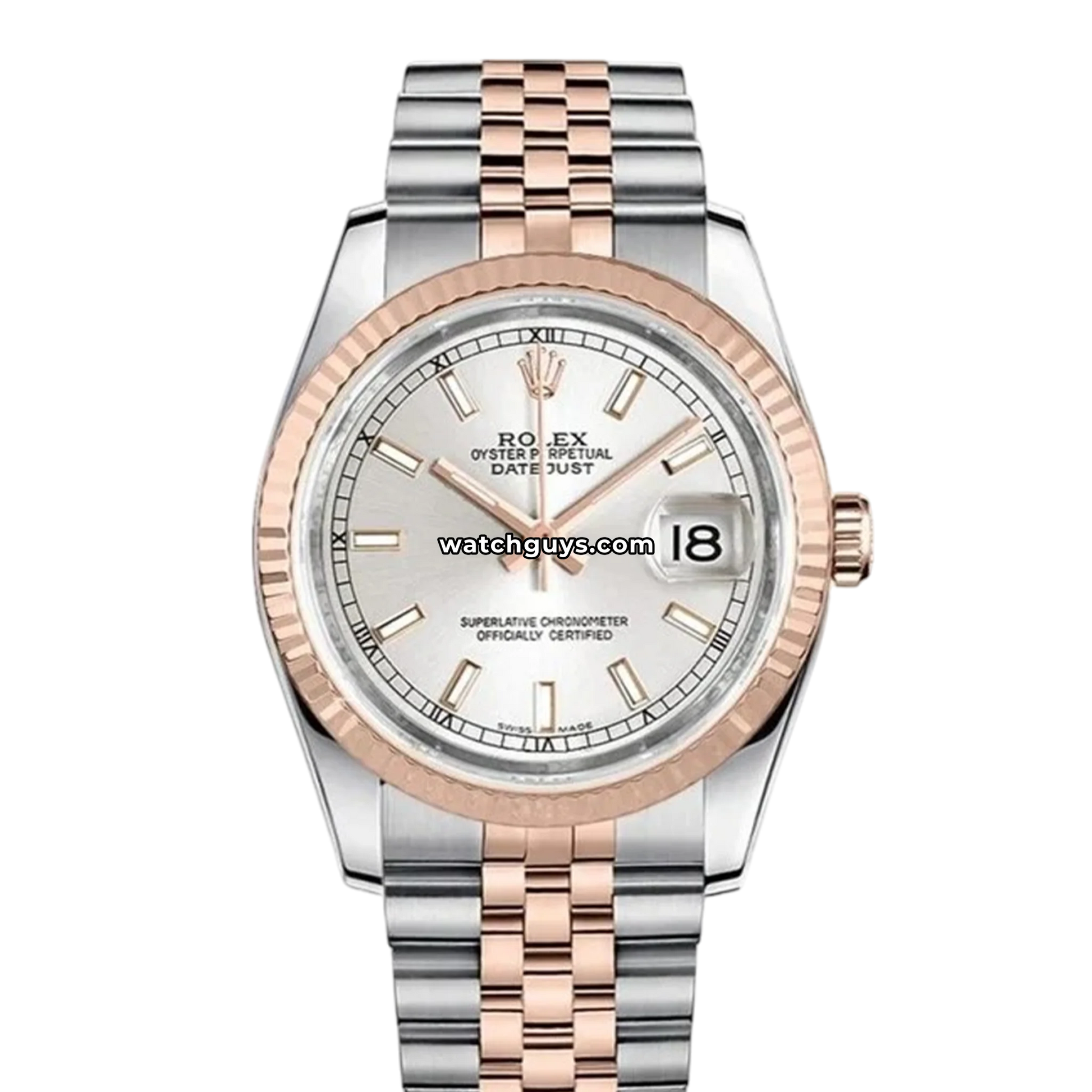 Rolex Datejust 116231 Silver Jubilee