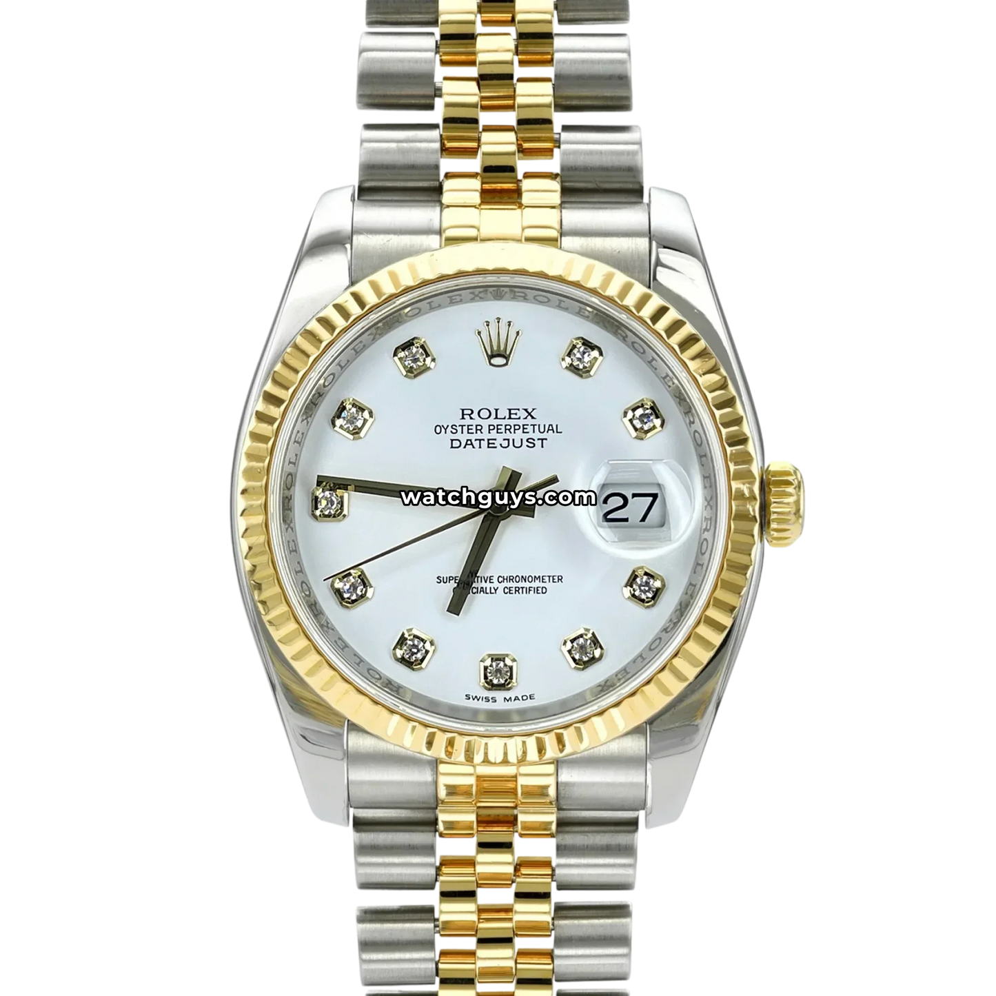 Rolex Datejust 116233 White Diamond Jubilee