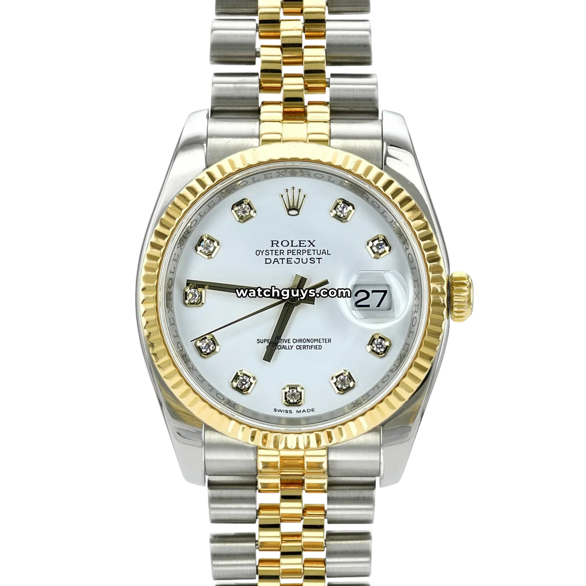 Rolex Datejust 116233 White Diamond Jubilee