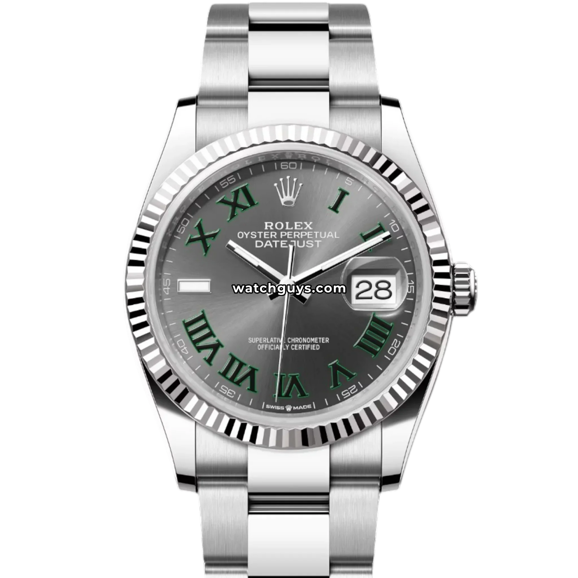 Rolex Datejust 126234 Wimbledon Oyster