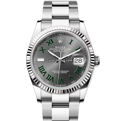 Rolex Datejust 126234 Wimbledon Oyster