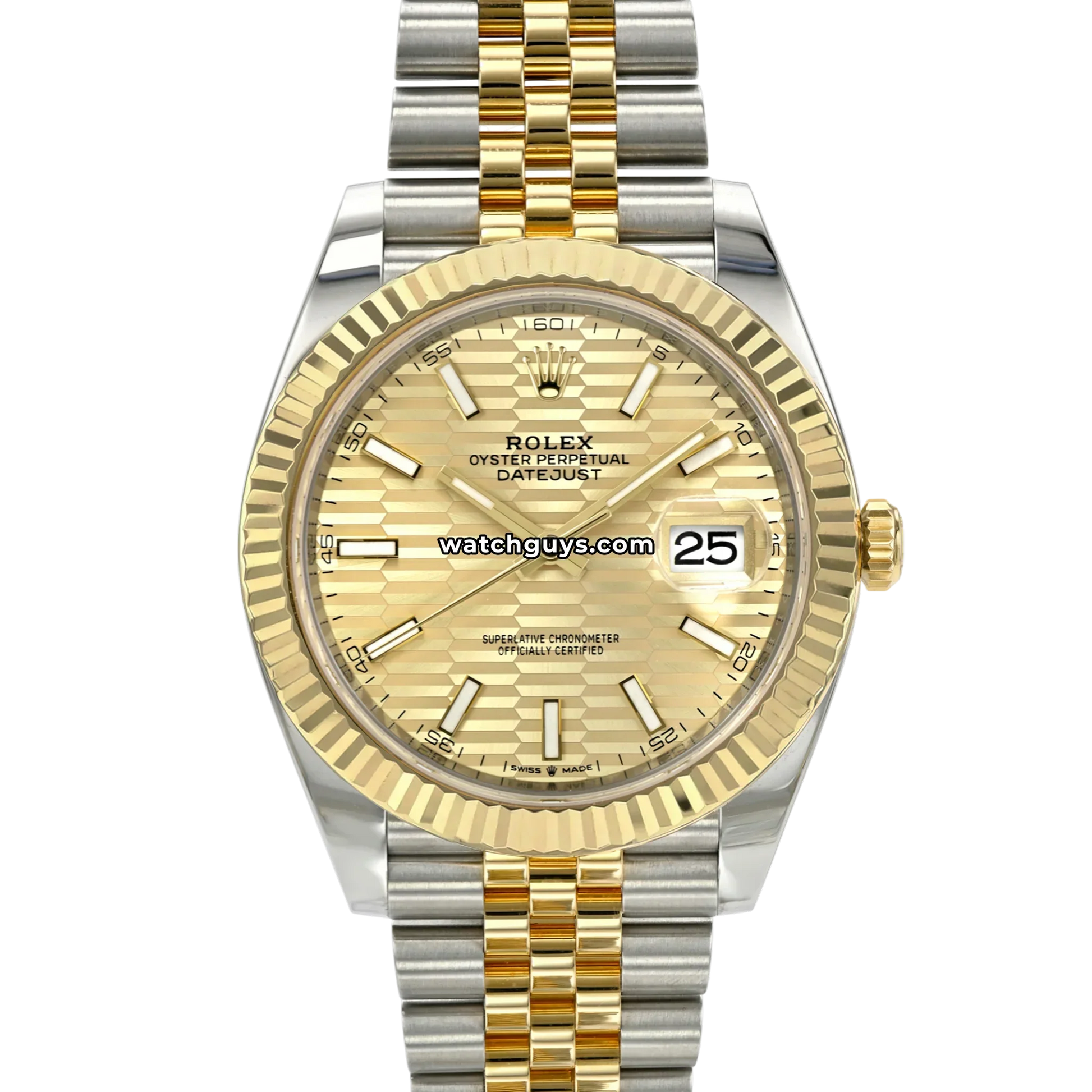 Rolex Datejust 126333 Champagne Motif
