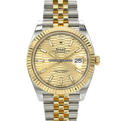 Rolex Datejust 126333 Champagne Motif