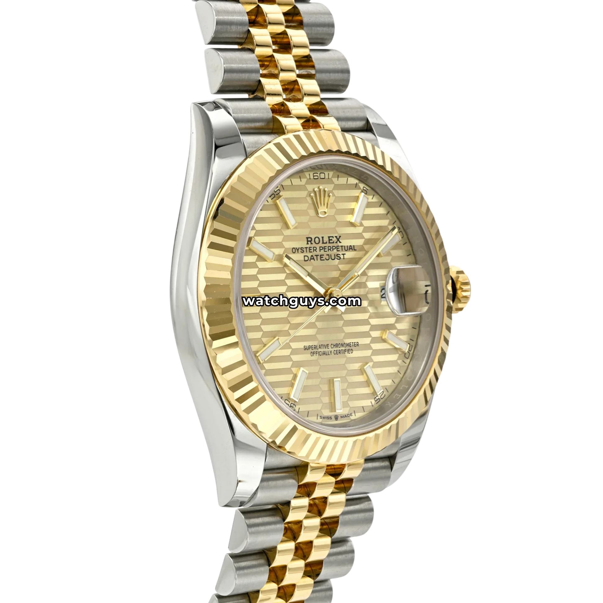 Rolex Datejust 126333 Champagne Motif