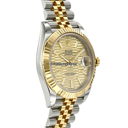 Rolex Datejust 126333 Champagne Motif