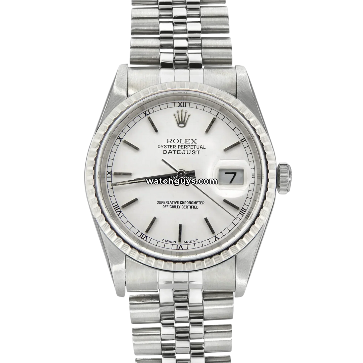 Rolex Datejust 16220 White Jubilee