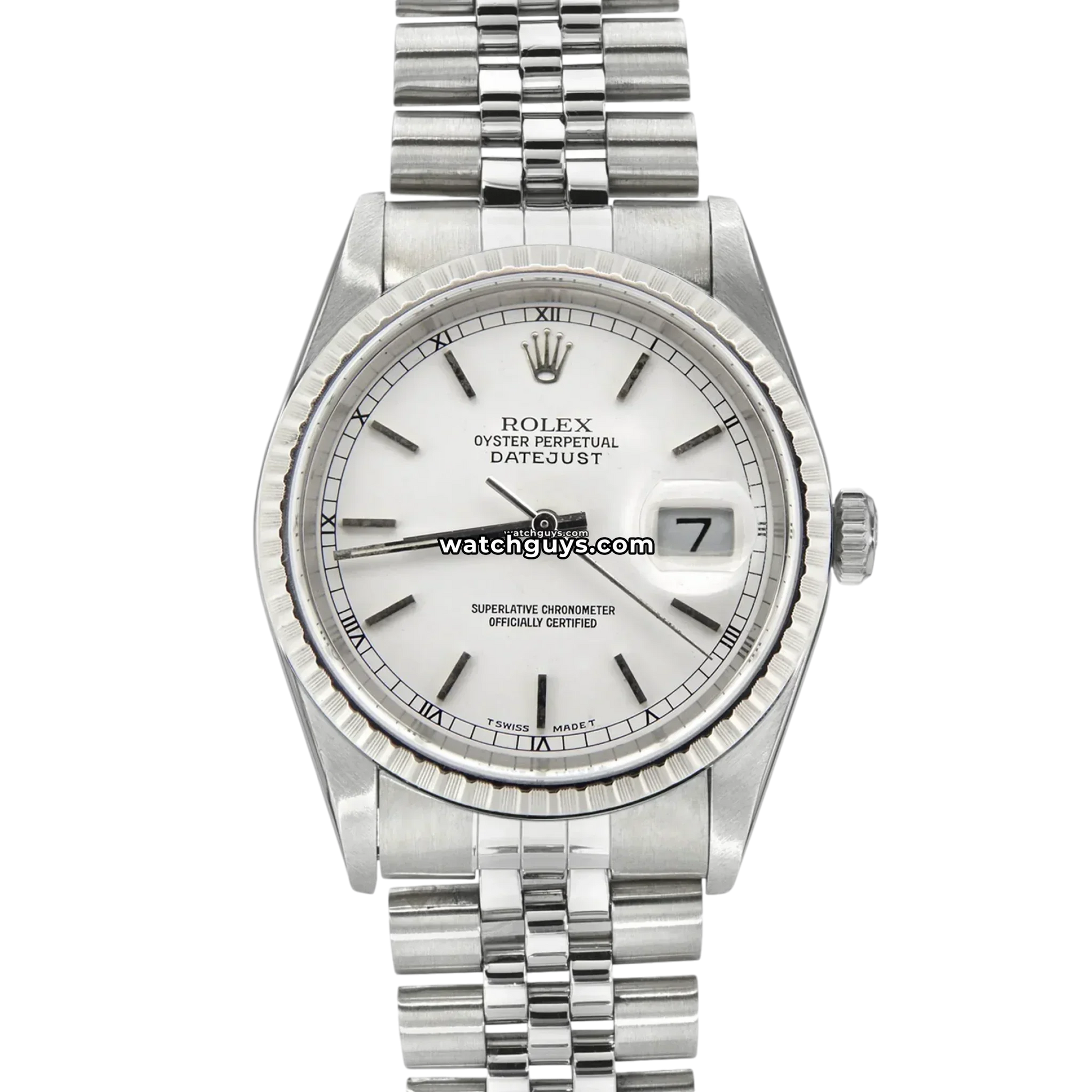Rolex Datejust 16220 White Jubilee