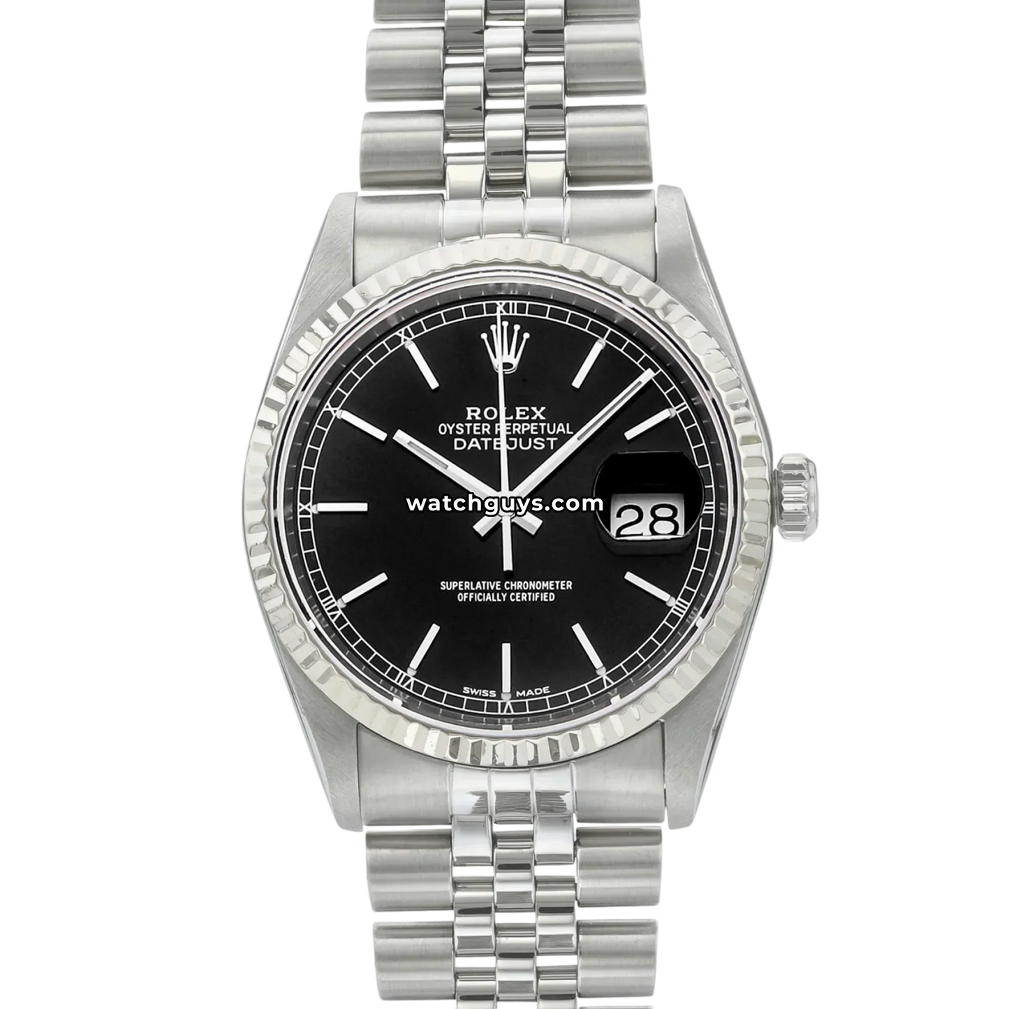 Rolex Datejust 16234 Black Jubilee