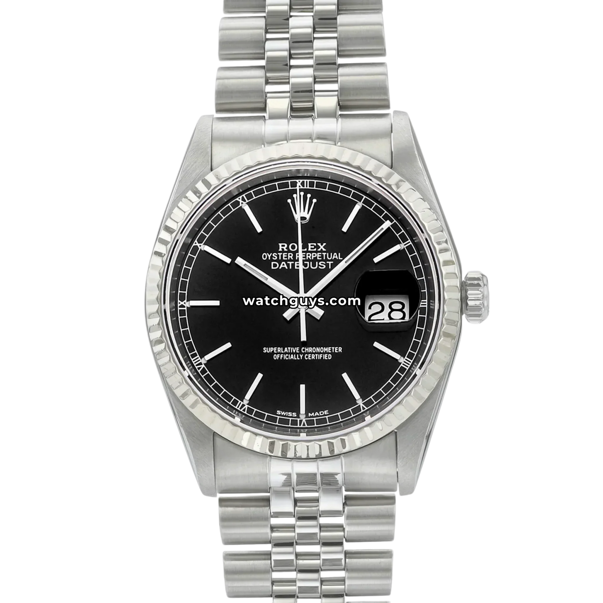 Rolex Datejust 16234 Black Jubilee