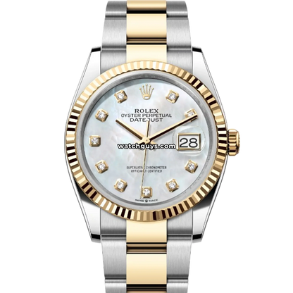 Rolex Datejust 126233 Mother of Pearl Diamond Oyster