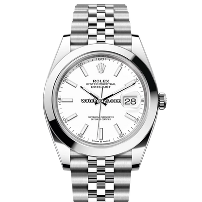 Rolex Datejust 126300 White Jubilee